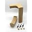 7781 Left Hand Gooseneck 2 Rise, With Cap