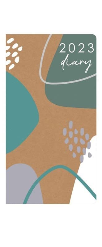 2024 Slim Week to View Diary Eco Recyclable Fashion Diary (Pattern 2)