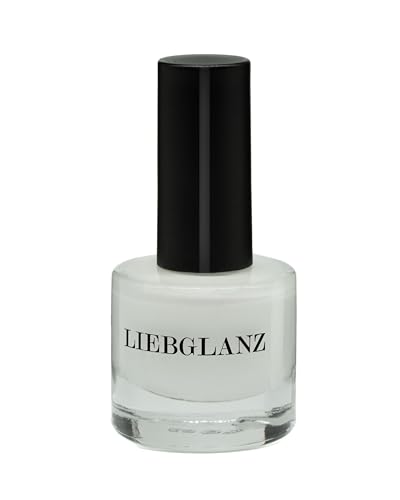 Liebglanz, Veganer Nagellack, Coconut (weiß), 100% Vegan, Schadstoffarm und Tierversuchsfrei, Made in Germany, 8ml