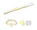 Children Gold Bracelets Girls Infant Bracelets for Newborn Baby Girls with Name Baby Name Bar id Bracelet Baby Gift Personalized First Birthday Jewelry Gifts for Baby Boys Girls,4.7