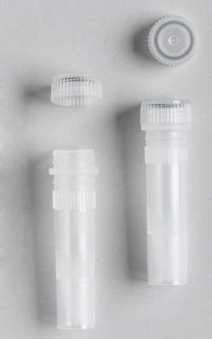Free-Standing Microcentrifuge Tubes with Screw Caps (500 per Pack)
