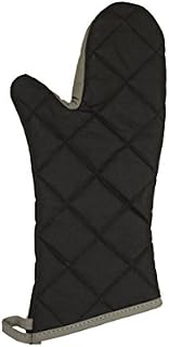 Ritz CL2PX27BKBK Flame-Resistant Pyrotex Oven Mitt, 17", Black, Pair