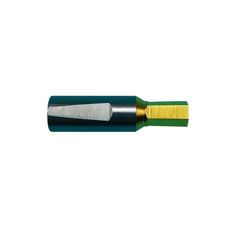 CT08 HSS-Tin Rotary Broach Punching Cutter Tool 8mm Shank Inner Hexagon for Steel(CT08-6.5MM)