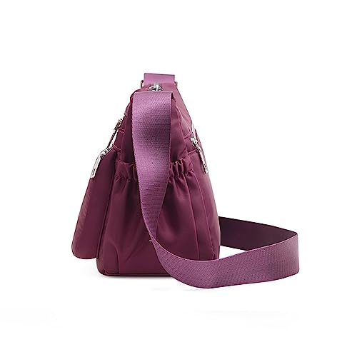 Women's Canvas Embroidery Floral Large Capacity Shoulder Bag,Fashion Elegant Adjustable Casual Anti Thief Bag3