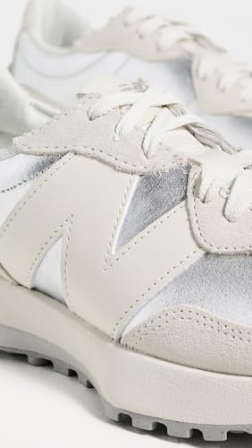 New Balance New Balance Women's 327 Sneakers, Grey/White, 8 Medium US