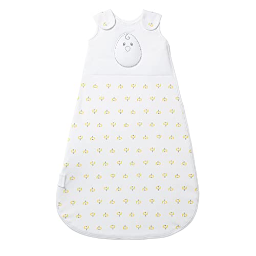 Nested Bean Zen Sack - Gently Weighted Sleep Sacks | Baby: 0-6 Months | Help Newborn/Infant Swaddle Transition | 2-Way Zipper | Machine Washable | Monogram Collection