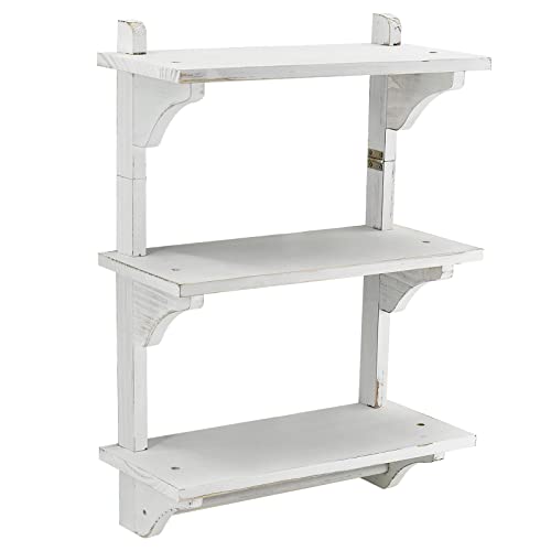 Wall Shelves For Bathroom Decor, Over Toilet Floating Wall Shelves For Living Room Kitchen Storage,Wall Mounted Bathroom Storage Shelves For Kitchen, Living Room, Plants, Pictures,Toilet Paper #TOP6