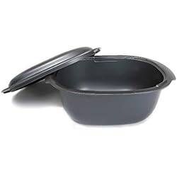 Cazuelas Tupperware Tupperware Ultrapro Molde para Hornear y Tapa Cazuela, Silicona, Negro, 30x22.6x11.7 cm, 2 Unidades