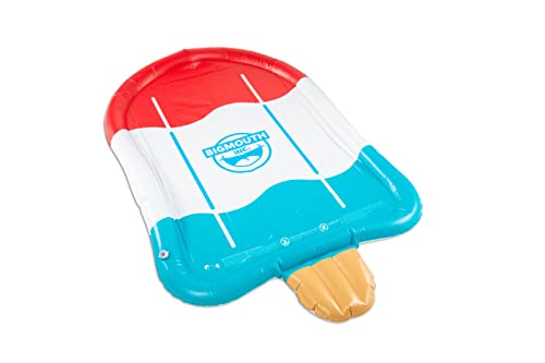 BigMouth Inc Splash Pad Sprinkler Water Toy for Kids, Outdoor Summer Backyard Spray Game for Toddlers - Ice Pop