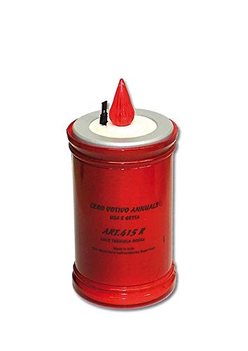 Bougie LED rouge à longue durée de vie pour une ambiance chaleureuse