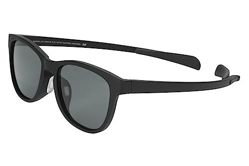 [ゾフ] ウェリントン型 フィッシング用偏光サングラス（ブラック/偏光グレーレンズ） TSURI HACK FISHING SUNGLASSES｜釣り用 紫外線対策 UVケア メンズ【ZA231G31_14F1 ZA231G31-14F1】【55□19-145】