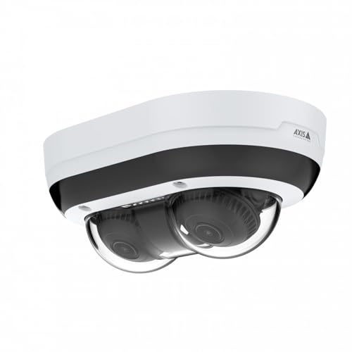 Image of Axis Communications P4707-PLVE P47 Series Dual Sensor Panoramic Camera, 1920p Resolution, Outdoor Security (02416-001)