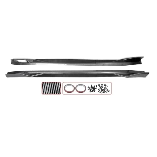 Falda lateral para G05 X5 Sport 2019-2025 en look fibra carbono 3