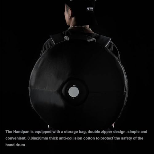 Blue Handpan Drum Set Instrumento Acero D Menor 9 Notas miniatura 5