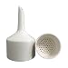DONLAB AJ-0120 Funnel 120mm O.D. Ceramic Material Buchner Funnels Ceramic Filtration Apparatus