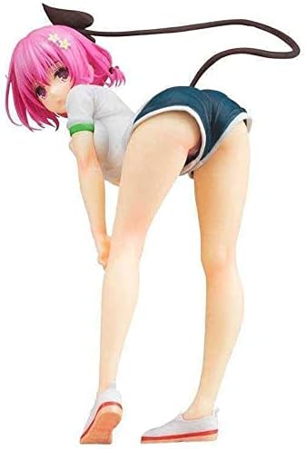 OneOneSay Anime Figure Cute Girl 1/7 to Love-Ru Darkness/Momo Belia Deviluke Action Figure Anime Character PVC Model/Figurine Adult Doll/Toy/Anime Collection 18cm/7inch