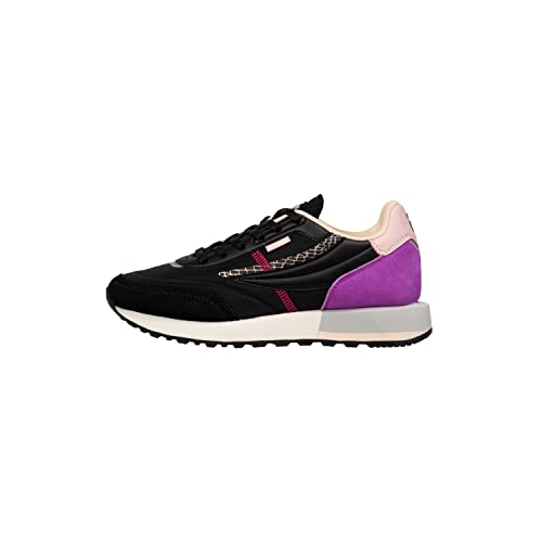 FILA Retronique 22 Wmn, Zapatillas Mujer, Black Carmine, 36 EU Estrecho