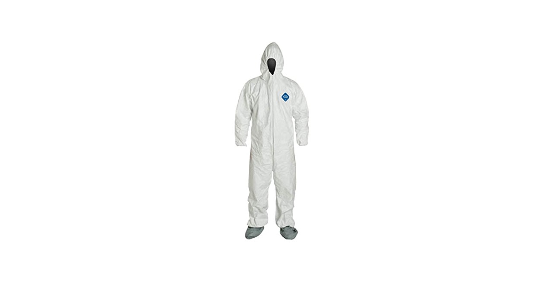 【未使用】MELTED BUTTER SWAN COVERALL 12-18m DuPont Tyvek 400 TY127S Protective Coverall with Hood