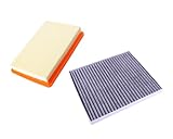 FPTYUE Engine & Cabin Air Filter 97133-2F000 97133-2F010 Compatible for Kia Spectra Spectra5