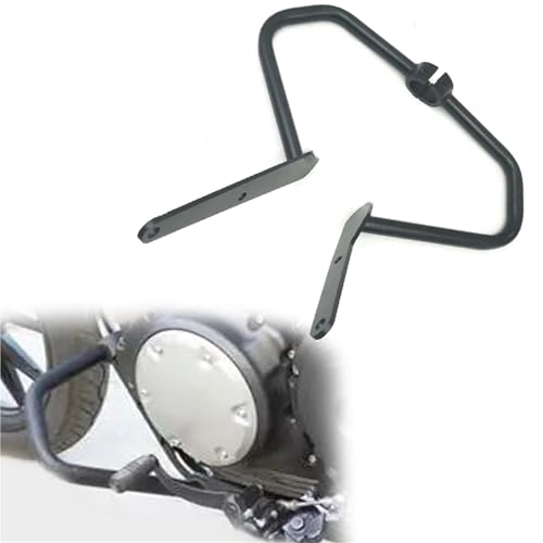 Pare-chocs moto en acier pour éviter la casse moteur sur XVS950