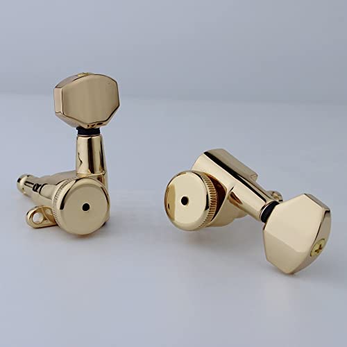 VUBLY 1 ensemble d’accordeurs verrouillables pour guitare électrique, têtes de machine d’accordeurs dorés, noirs… - Les Beatles, Paul McCartney, John Lennon, RIngo Starr, George Harrison VUBLY 1 ensemble d'accordeurs verrouillables pour guitare électrique, têtes de machine d'accordeurs dorés, noirs… – Image 5