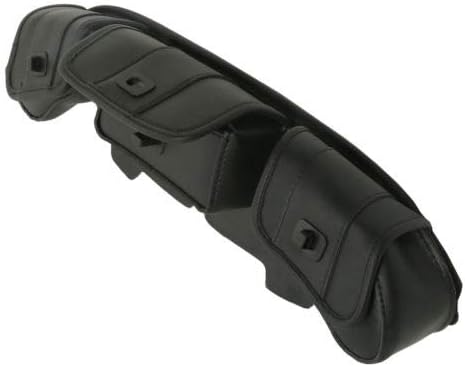 Miniatura 8 de TCT-MT Sillín de Parabrisas 3 Bolsillos Tres Bolsillos Bolsa de Carenado Compatible con Harley Touring FLHT, FLHTC, FLHX, FLHTK, FLHTCU Electra