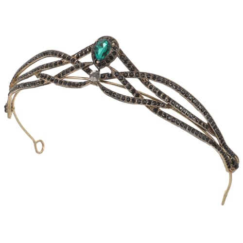 BESPORTBLE Couronne Médiévale Pour Femmes Bandeau Baroque Couronne De Mariée En Cristal Pour...