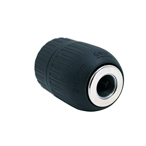HFS(R) Keyless Drill Chuck 3/8-in Drills with 24 UNF Thread Mount Shaft