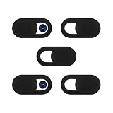5 unidades de cubierta deslizante para cámara web, ultrafina, protector de privacidad para portátil, tableta, teléfono, escritorio, cubierta de lente deslizante para uso personal y de oficina
