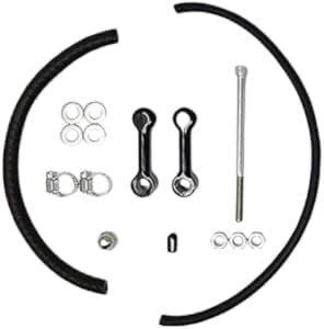 Tank Lift Kits For 1999 And Up Dyna Models (Black Powder Coat, 2" With a Curved Tank Ear)