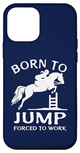 Born To Jump Forced To Work ��������V���[ �W�����v �X�}�z�P�[�X iPhone 12 mini �p
