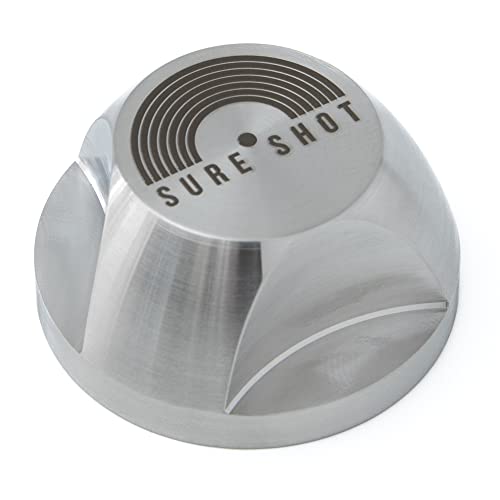 Sure Shot CROWN アナログレコード用 EPアダプター・スタビライザー（ステンレス製）109g（Amazon）