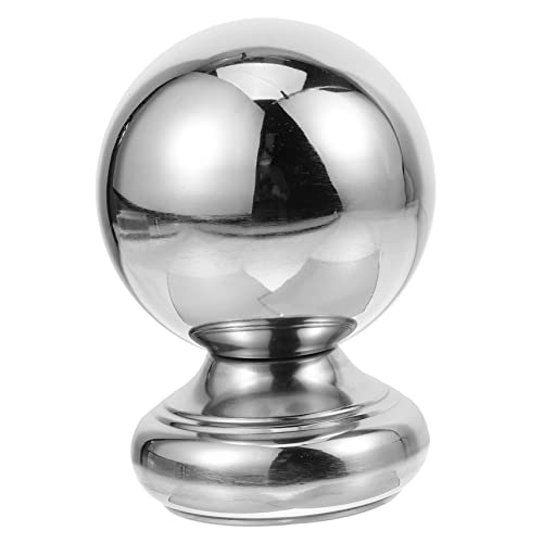 DOITOOL Boule Creuse En Acier Inoxydable Boule Siamois Épaissie Boule Avec ège Escalier Main Courante Boule Creuse Boule Accessoires Boutique