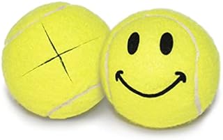 AMP Pre-Cut Walker Glide Balls - 15 Colors & Styles (Smiley - Yellow)