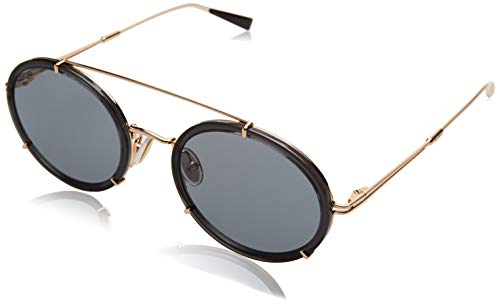 Acetato, Black, Donna, Metallo, Ovale, Round