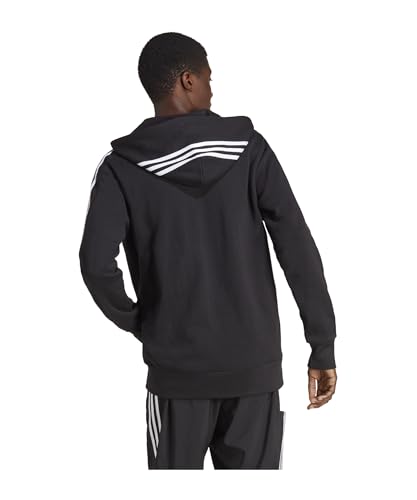 Image of adidas Men's Essentials French Terry 3-stripes Full-zip Sweatshirt (pack of 1)