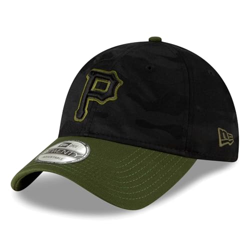 Gorra New Era Pittsburgh Pirates ajustable unisex miniatura 1