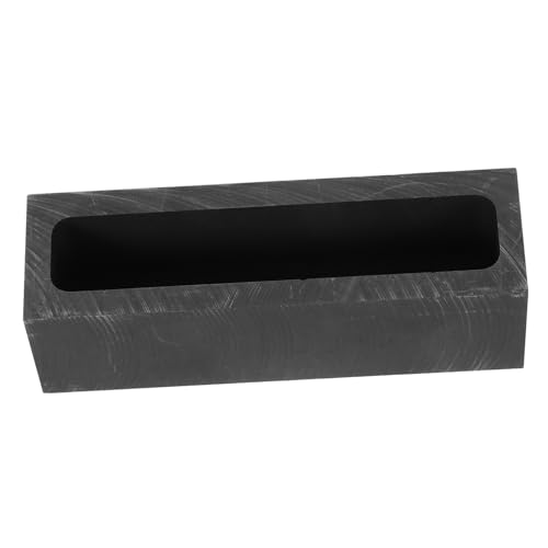 FUNOMOCYA - FUNOMOCYA Moule Graphite pour Lingots et Or Creuset Haute Stabilité Thermique Moulage Réutilisable pour Fusion Rapide et Économie Énergie Adapté Alliages Or