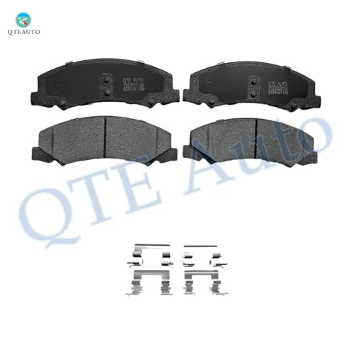 Image of PM Auto Set of 8 Front-Rear Ceramic Brake Pad For 2006-2010 Chevrolet Impala with Police