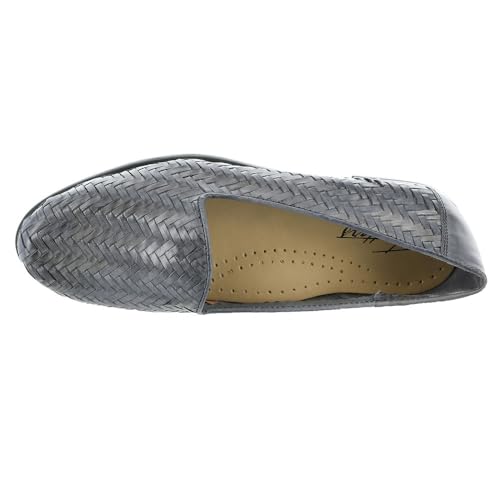 Trotters Women's Liz III Flat Sandal, Glacial Blue, 7.5 Wide2