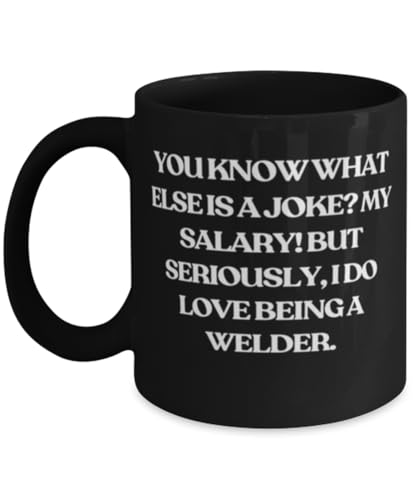 Welder Black Coffee & Tea Mug