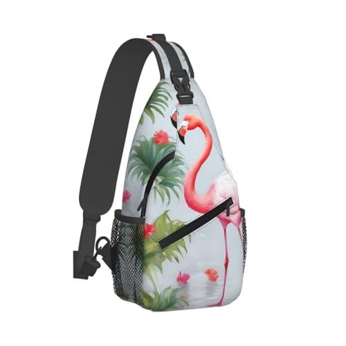 Bolso bandolera cruzado para hombre y mujer color negro miniatura 2