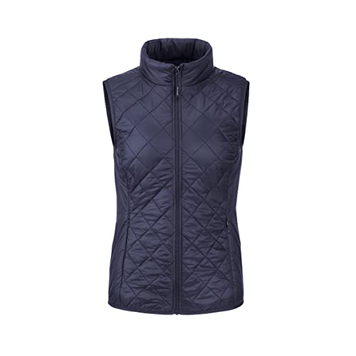 Veste chauffante femme sans manches gilet thermique bleu taille S