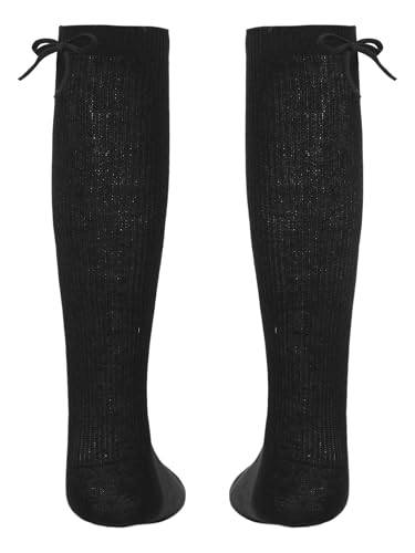 DINORMIN Baby Girls Boys Uniform Knee High Socks Tube Stockings Infants Toddlers Knit Stockings2