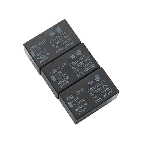 Relais G6E-134P-US-24VDC miniature unipolaire de commutation de signal pour appareil électroménager