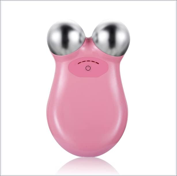 PENGSHAOFacial Massager for Face Lifting Microcurrent Roller Massager Facial Microcurrent Device Massage Face Lift Machine,Pink