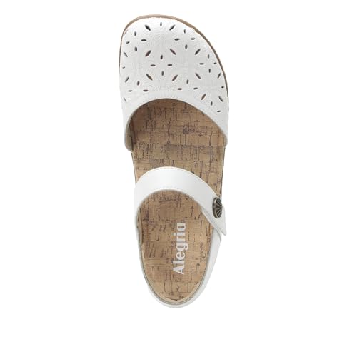 Image of Alegria Women's Opal Leather Shoes with Slingback Open Back Sandals