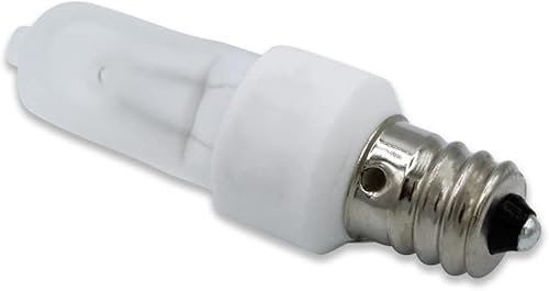 Miniatura 3 de lumenivo Bulbrite KX60FRE12 - Bombilla de rosca para candelabro Bulbrite KX60FRE12 (E12) de 60 vatios, escarcha, 120 voltios xenón E12 Krypton,