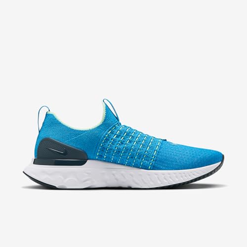 Nike React Phantom Run Flyknit 2 Men's Road Running Shoes (CJ0277-402, Blue Orbit/Vapor Green/Deep Ocean/Blue Orbit)3