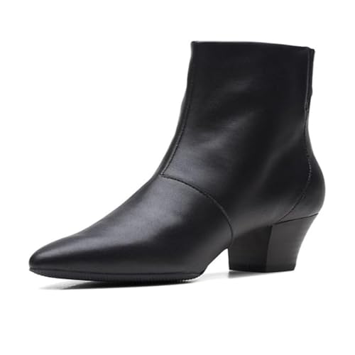Image of Clarks(クラークス Women's Winter Boots, Black Leather, 6 UK
